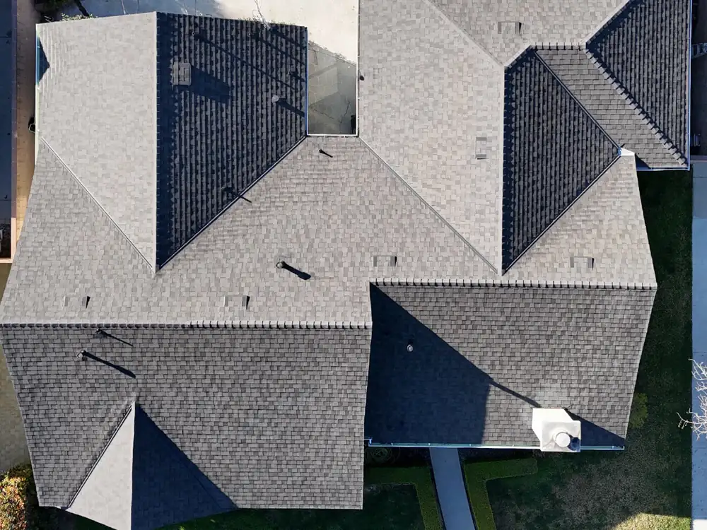 After: new shingle roof